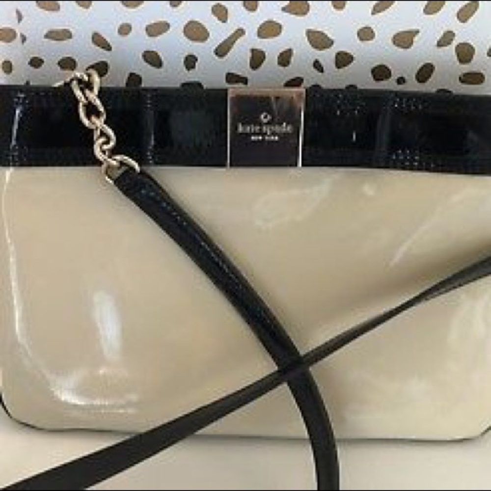 Kate Spade Patent Bow Tie Purse